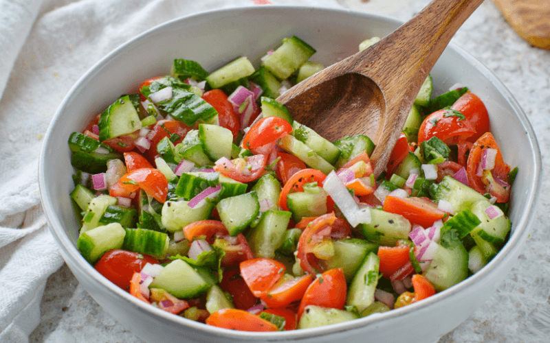 Cucumber Tomato Salad