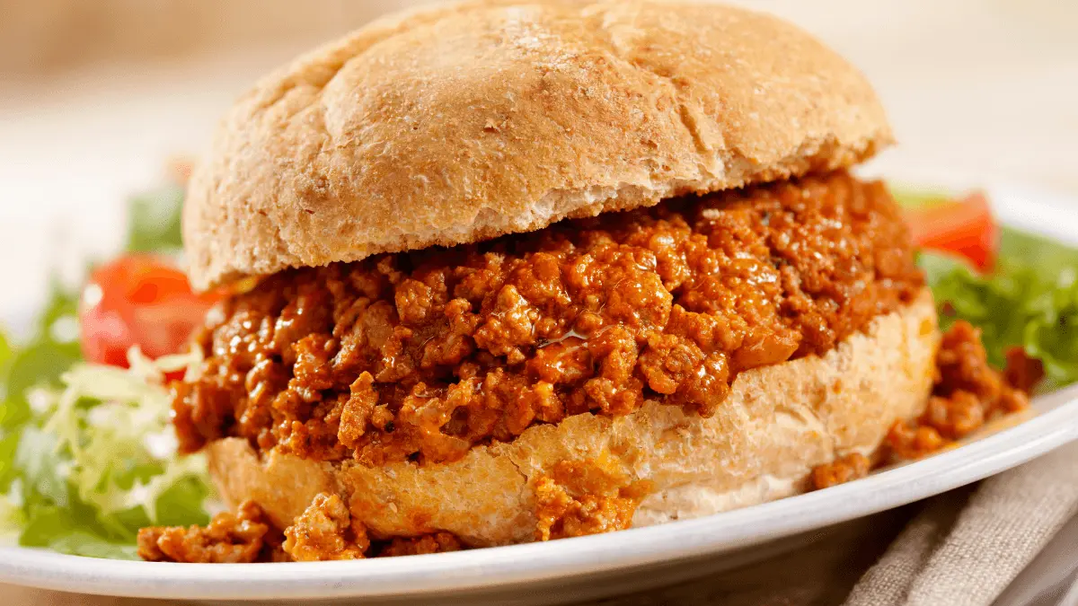 What to serve with sloppy joes? sloppy joes with salad