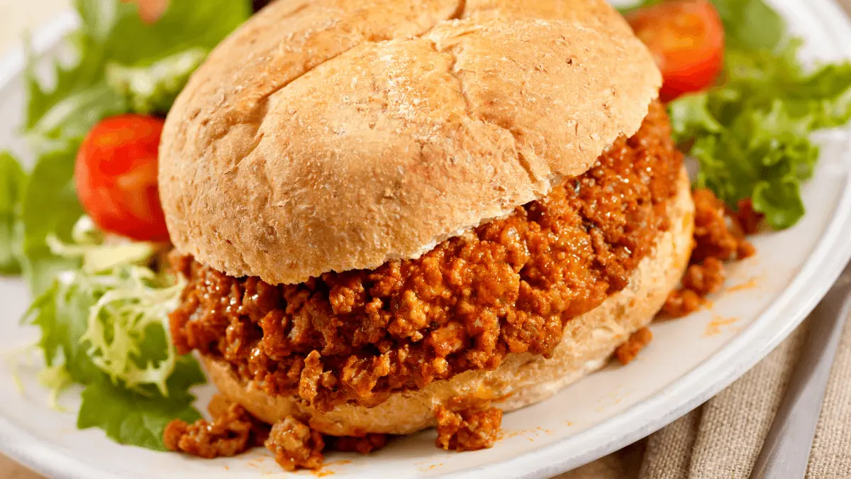 sloppy joes with vegetable