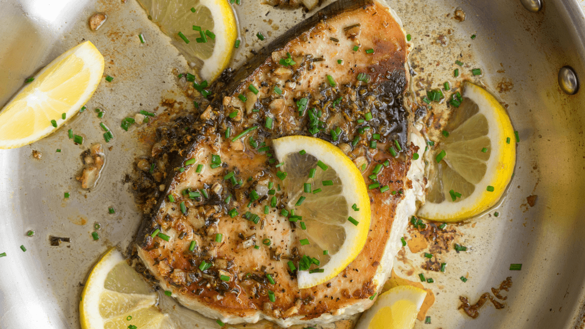 Lemon Garlic Swordfish