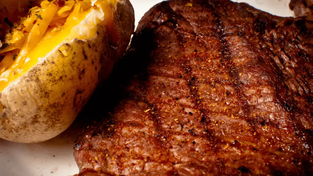 Loaded Baked Potato with Steak