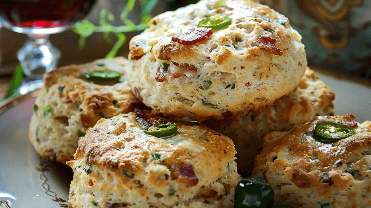 Jalapeno Bacon Scones