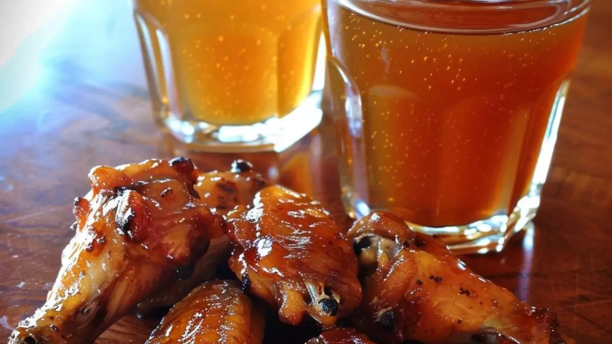 HOT HONEY BOURBON WING SAUCE