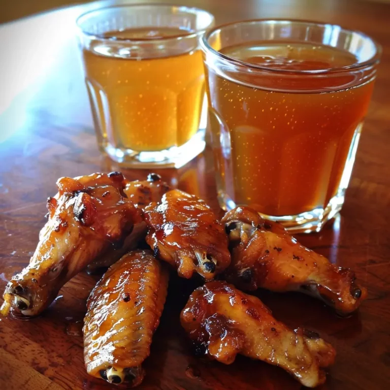 Hot Honey Bourbon Wing Sauce - recipe maestro