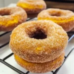 Pumpkin Cinnamon Sugar Donuts