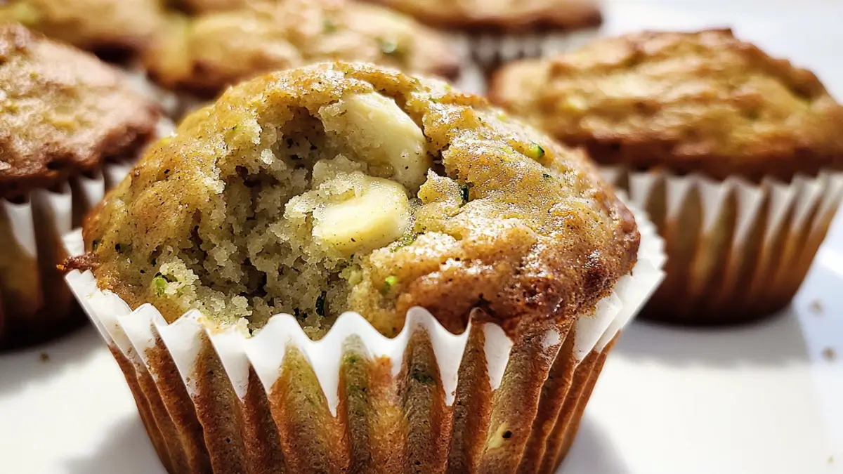 Banana Zucchini Muffins