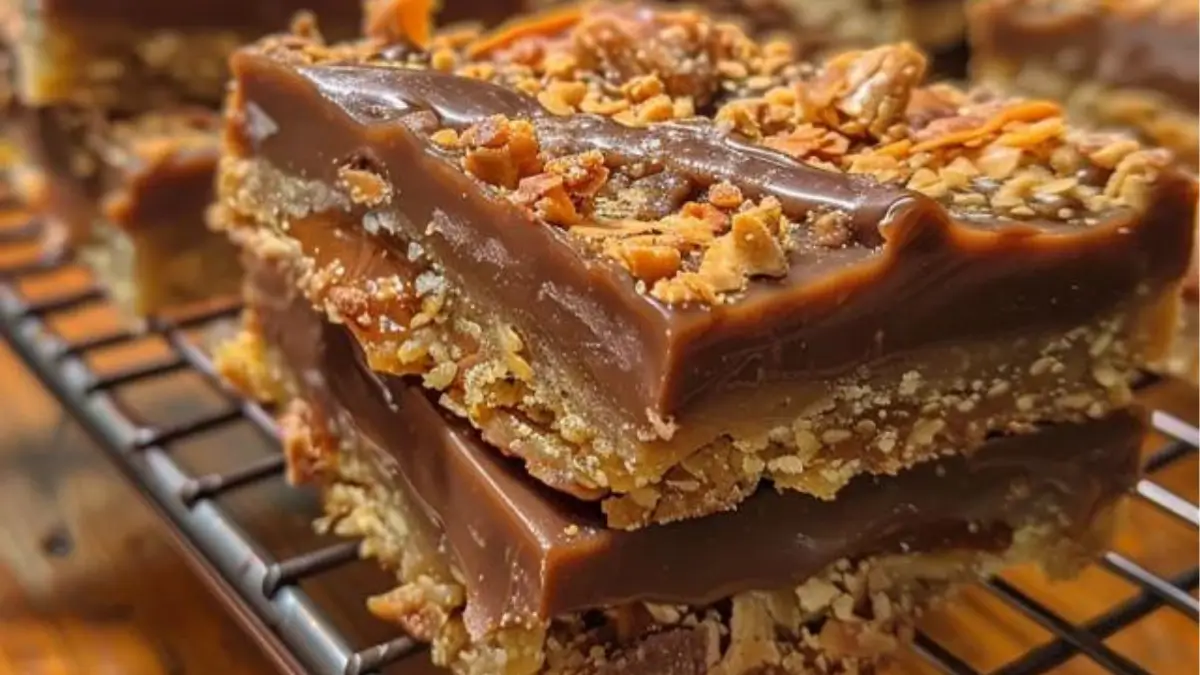 Butterfinger Caramel Crunch Bars