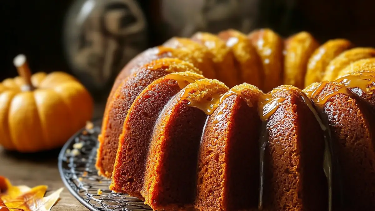 Buttermilk Pumpkin Pound Cake