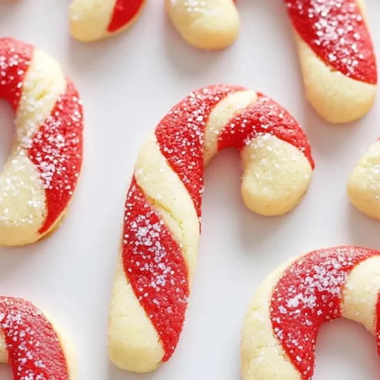 Candy Cane Cookies