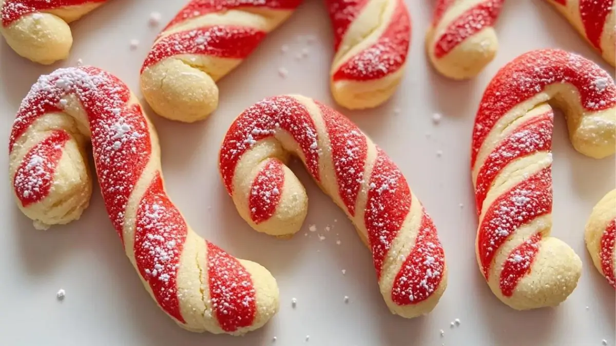 Candy Cane Cookies