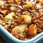 Caramel Apple Baked Oatmeal