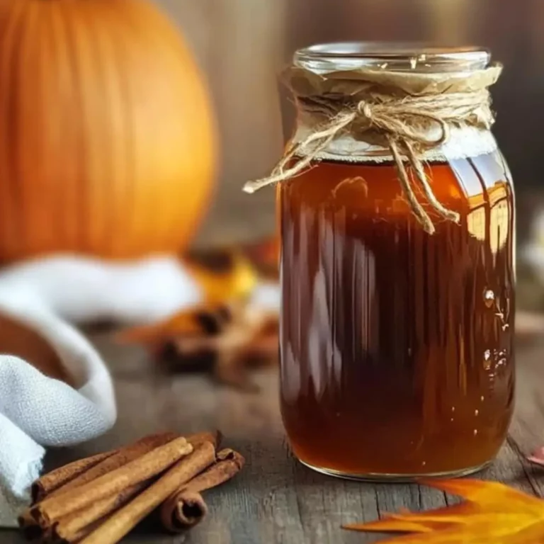 Homemade Pumpkin Spice Syrup