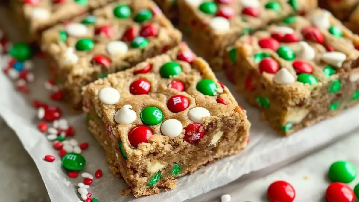 Christmas Cookie Bars