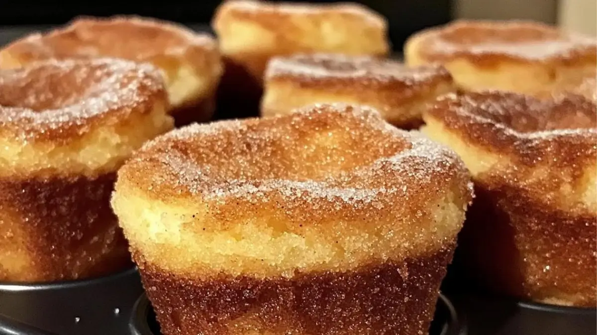 Cinnamon Sugar French Toast Muffins