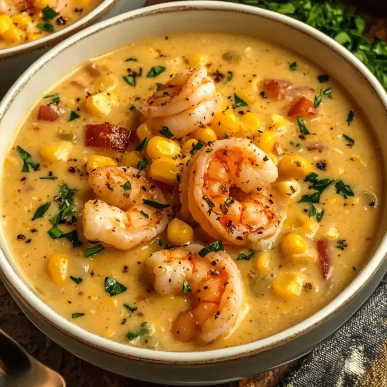 New Orleans Shrimp and Corn Bisque