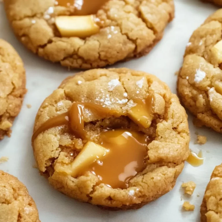 Caramel Apple Cookies