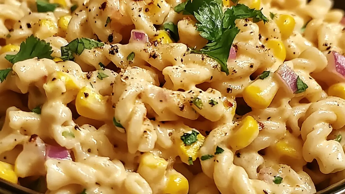 Mexican Street Corn Pasta Salad