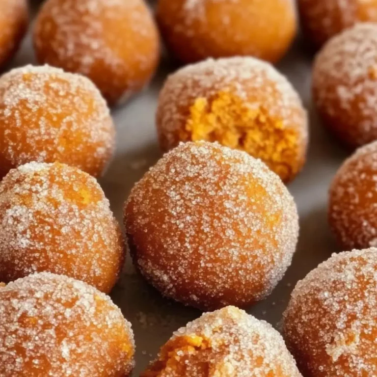 Pumpkin Donut Holes