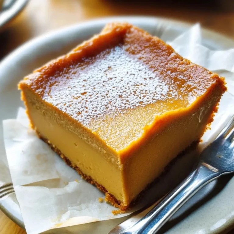 Pumpkin Magic Custard Cake