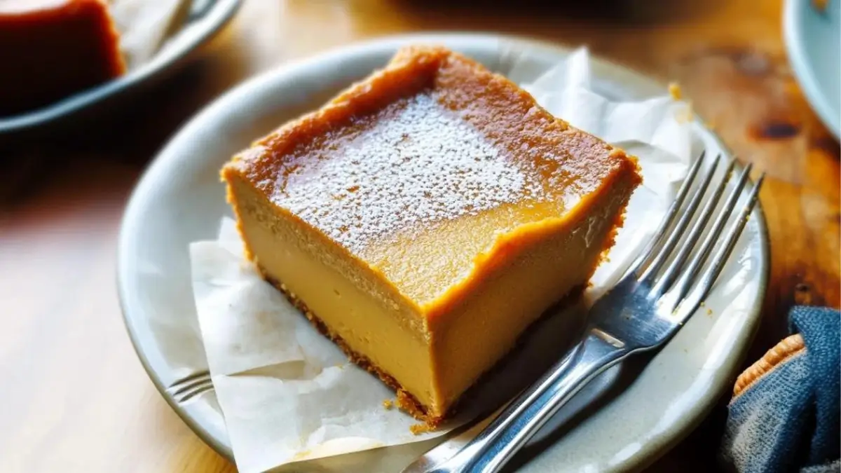 Pumpkin Magic Custard Cake