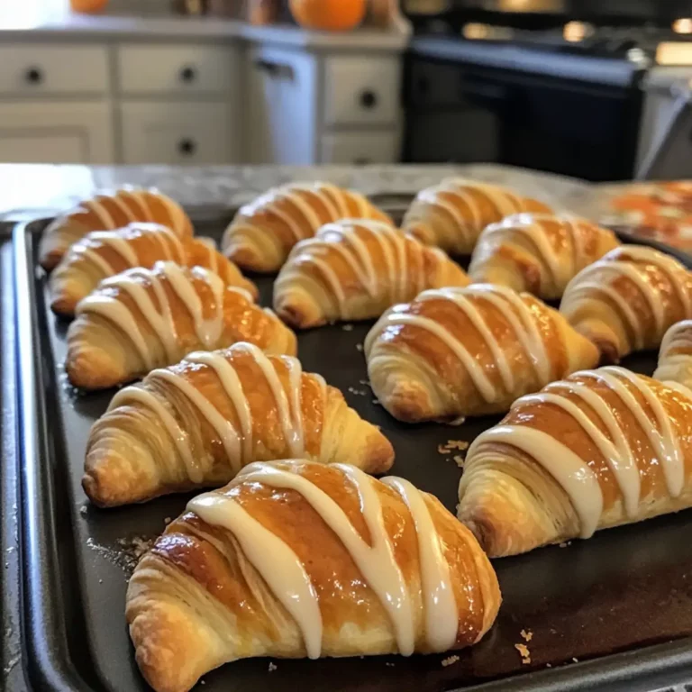 Pumpkin Pie Crescents