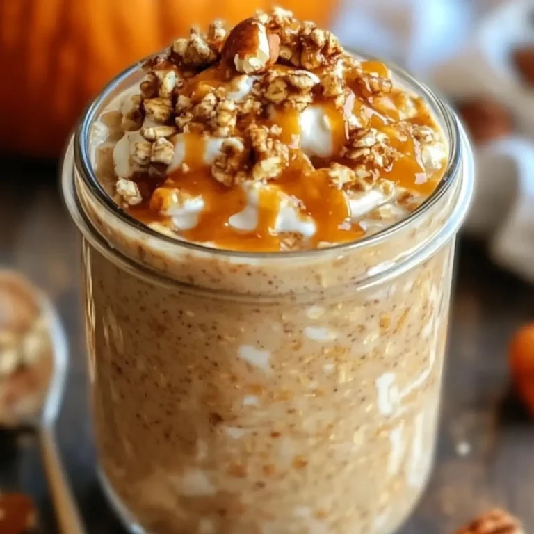 Pumpkin Pie Overnight Oats