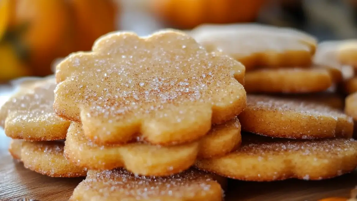 Pumpkin-Spice Sugar Cookies