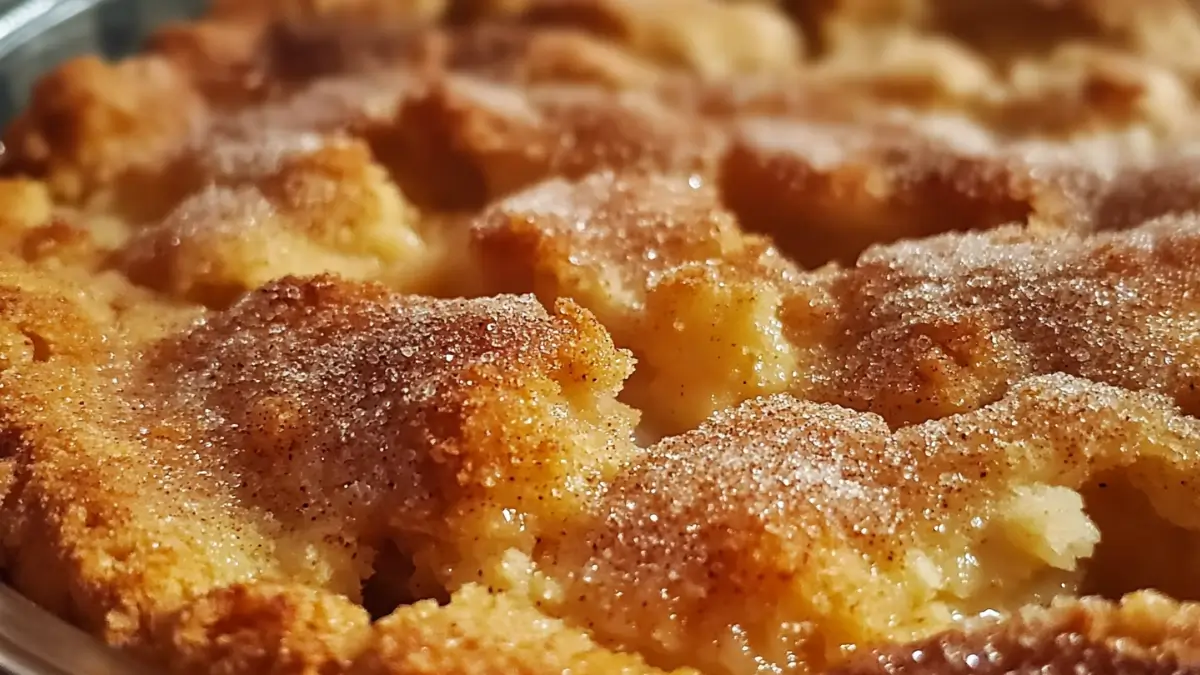 Snickerdoodle Cobbler