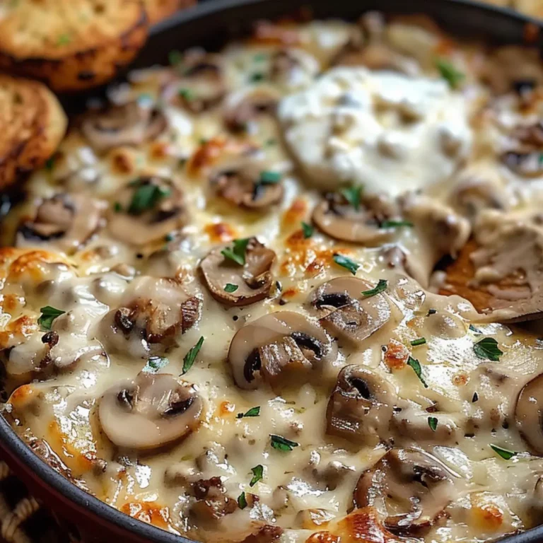 Stuffed Mushroom Dip