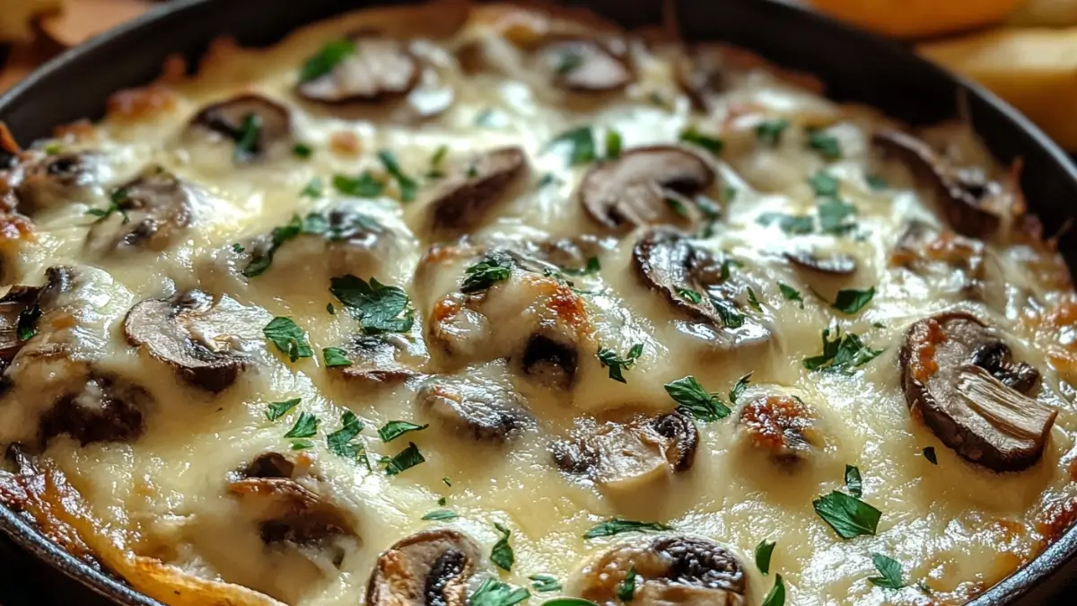 Stuffed Mushroom Dip