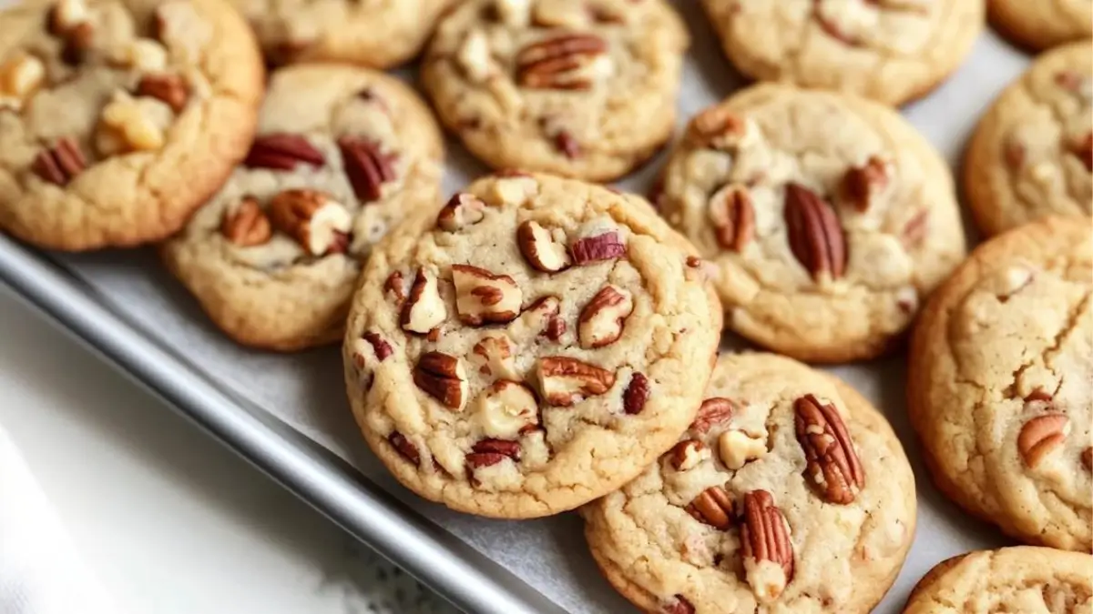 Butter Pecan Cookies