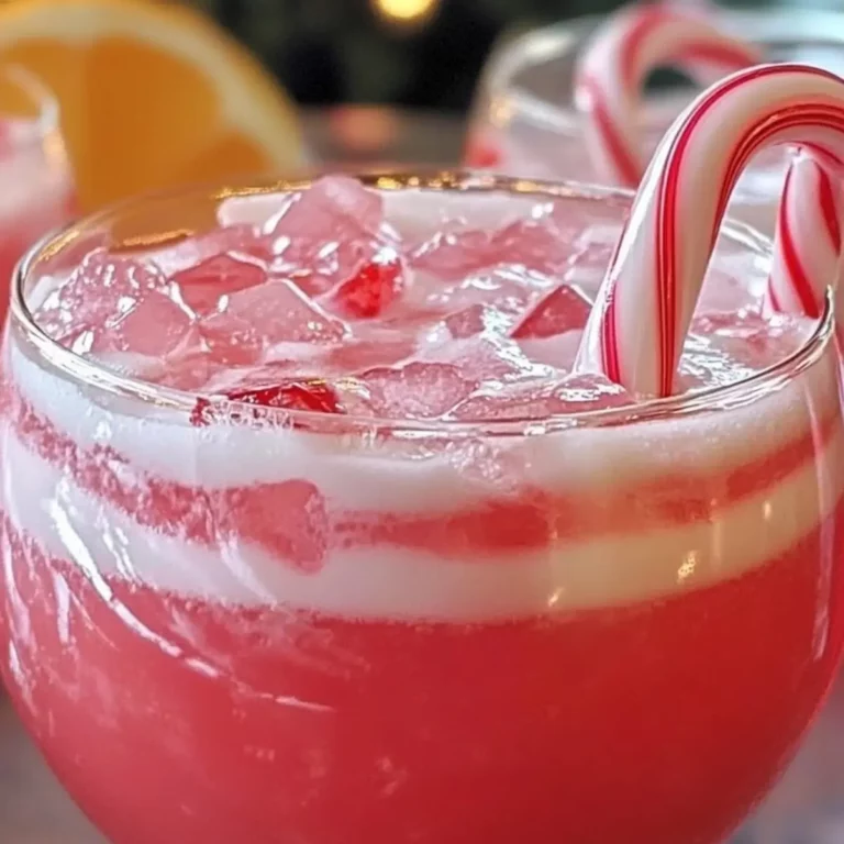 Candy Cane Christmas Punch