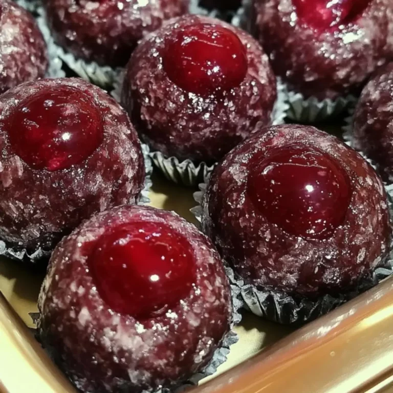 Cherry Rum Balls