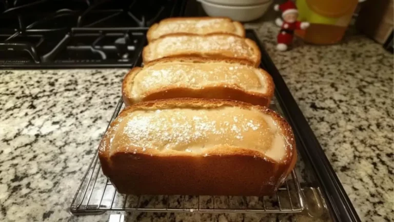 Christmas Eggnog Bread