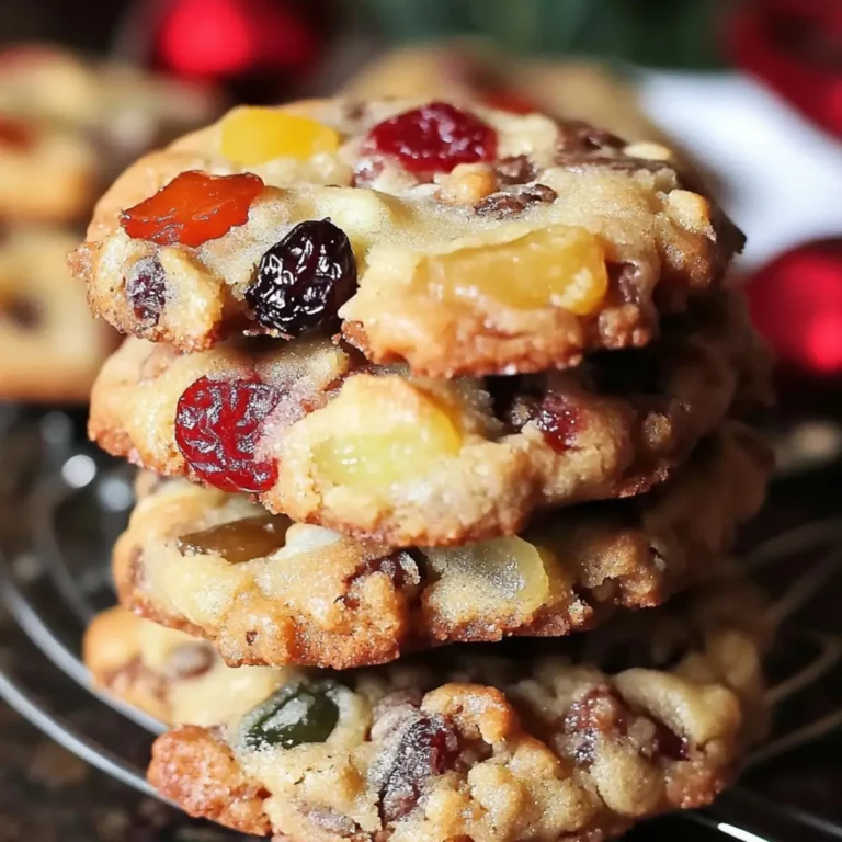 Old-Fashioned Fruitcake Cookies