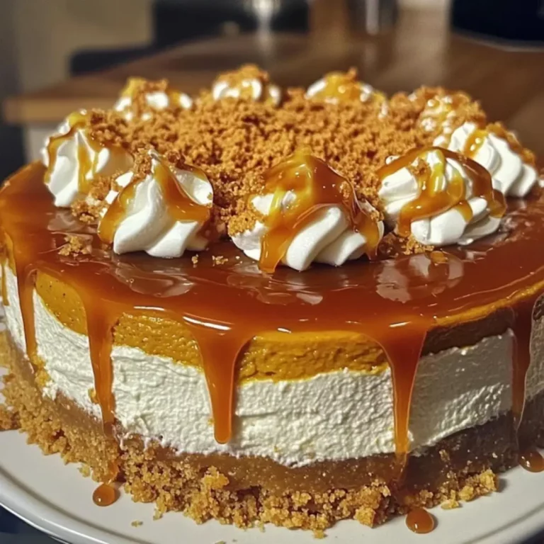 Pumpkin Caramel Cheesecake