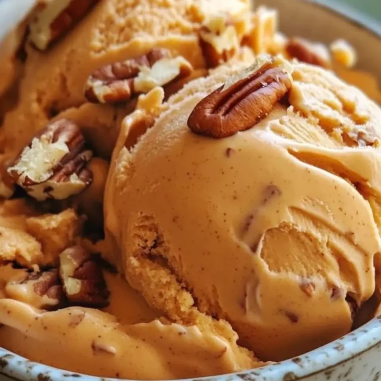 Pumpkin Pecan Frozen Yogurt