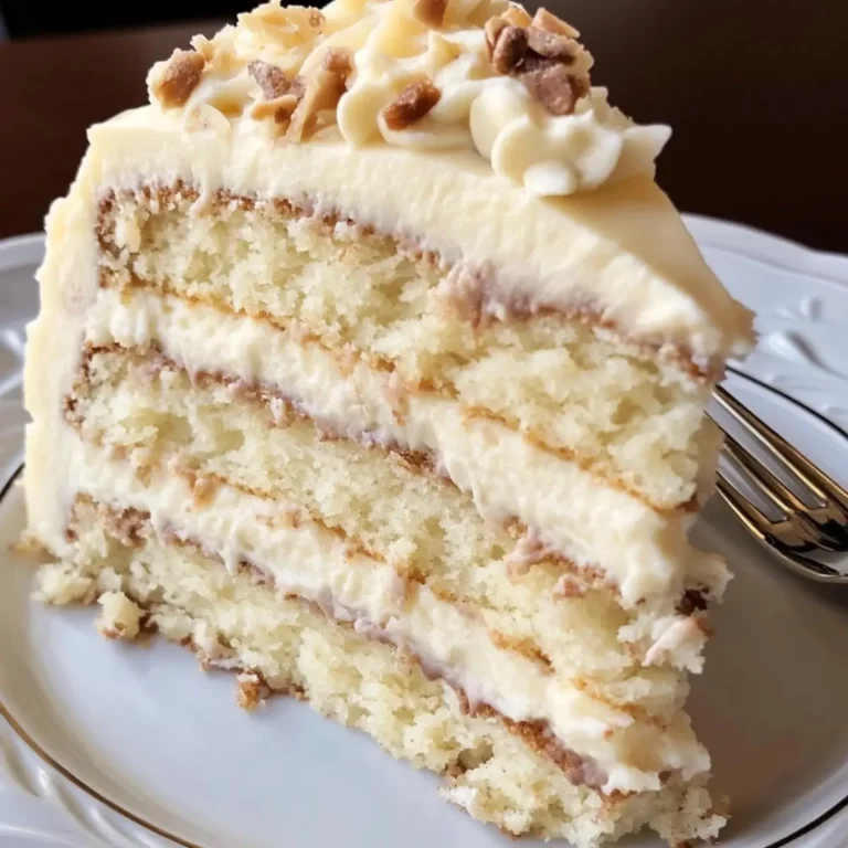 White German Chocolate Cake