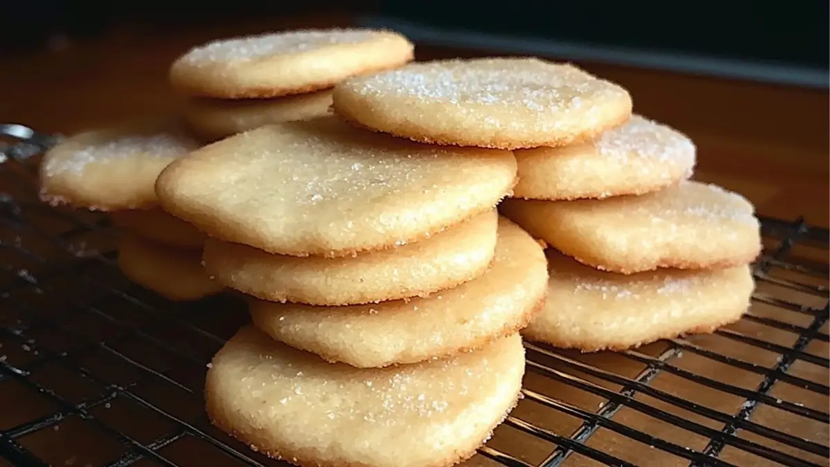 3-Ingredient Butter Cookies