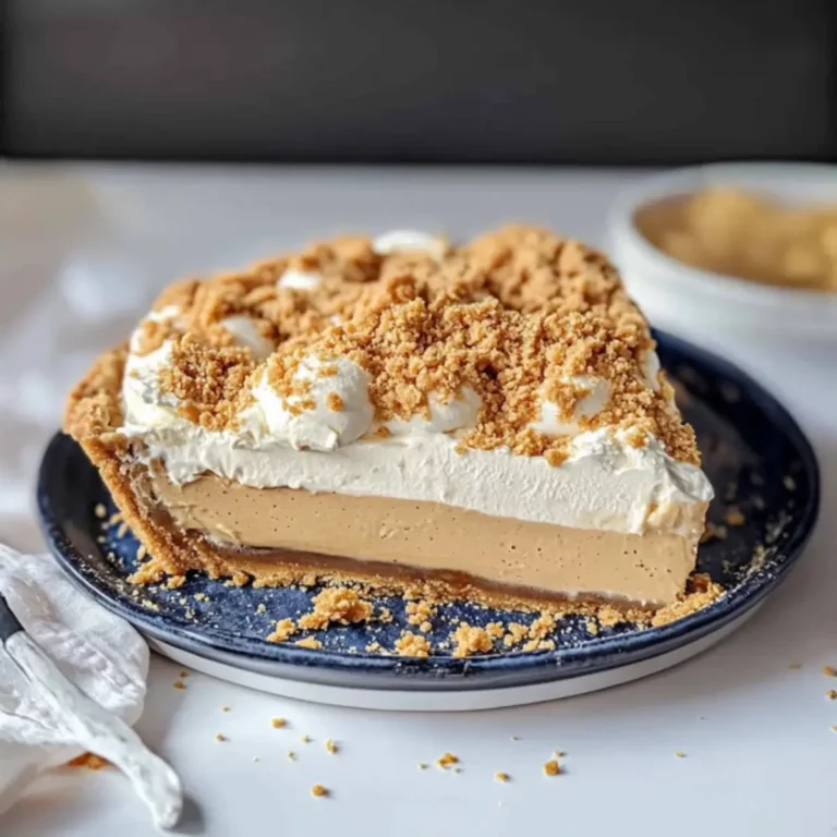 Amish Peanut Butter Cream Pie