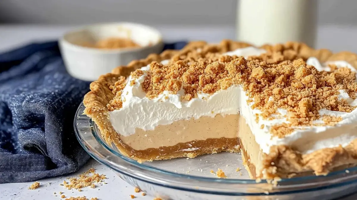 Amish Peanut Butter Cream Pie