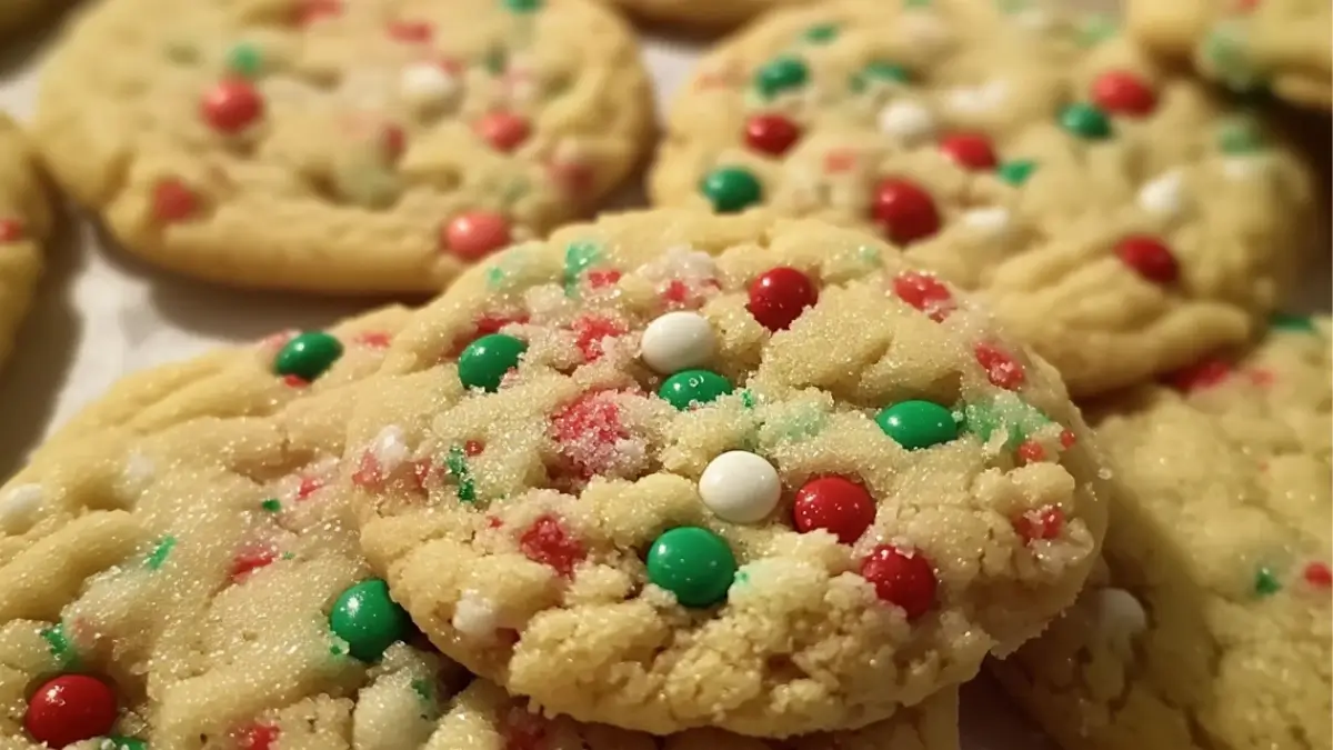 Cake Mix Christmas Cookies