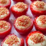 Cheesecake Deviled Strawberries