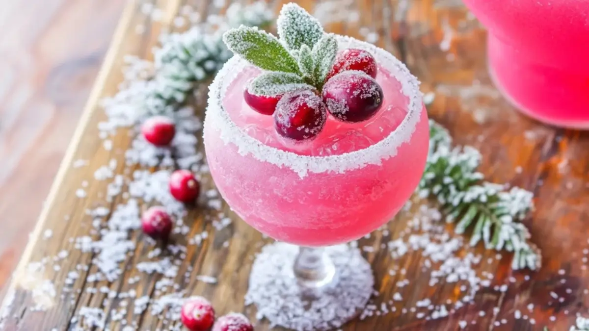 Christmas Mistletoe Margarita