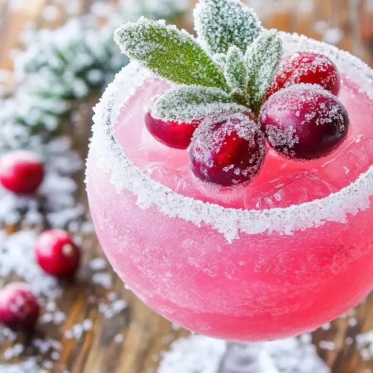 Christmas Mistletoe Margarita