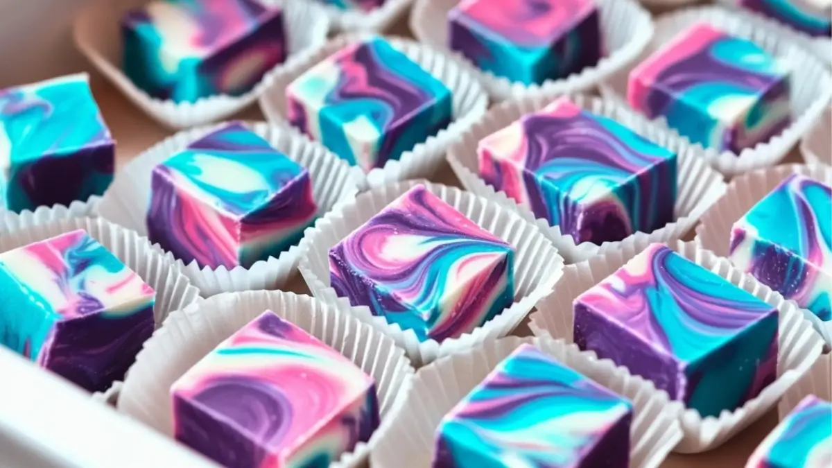 Cotton Candy Fudge