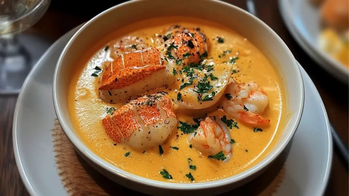 Crab and Shrimp Seafood Bisque