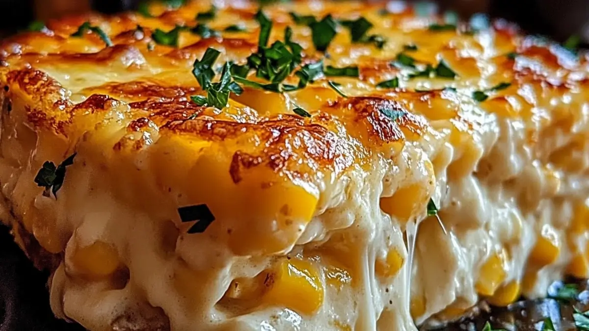 Cream Cheese Corn Casserole