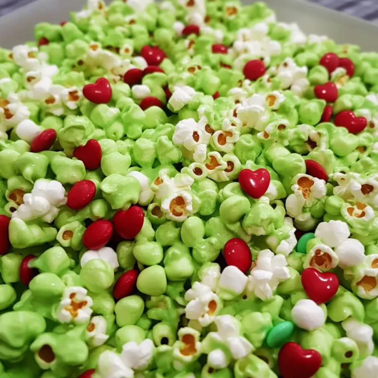 Grinch Popcorn Recipe