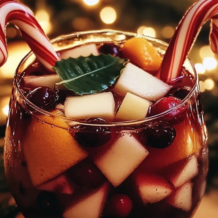 non-Alcoholic Christmas Sangria